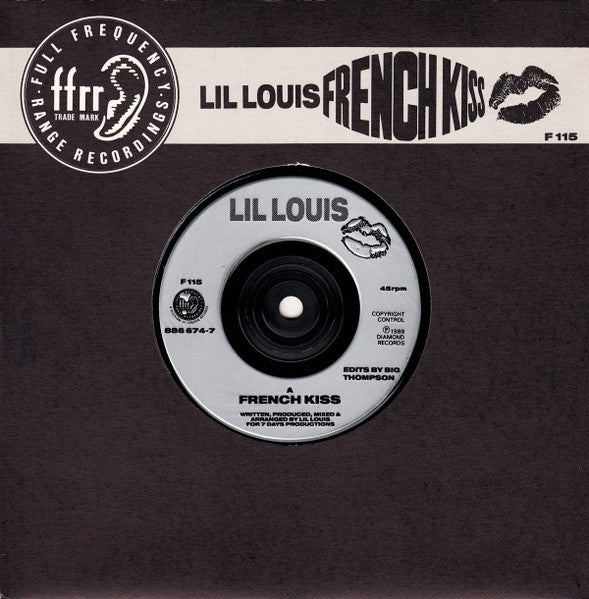 Lil' Louis : French Kiss (7", Single)