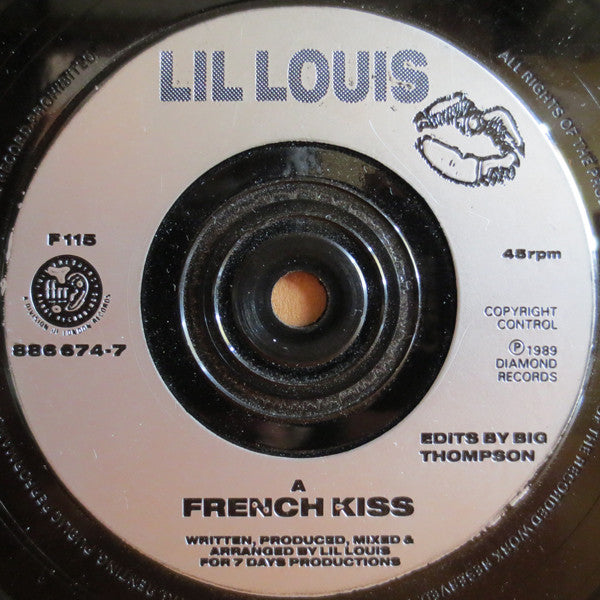 Lil' Louis : French Kiss (7", Single)