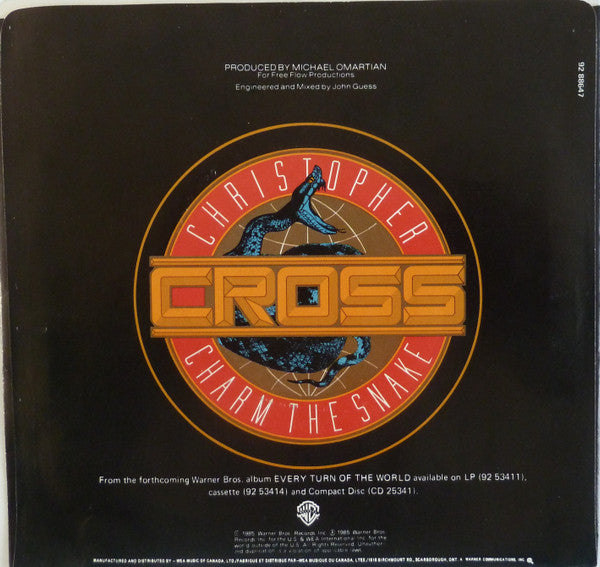Christopher Cross : Charm The Snake (7", Single)