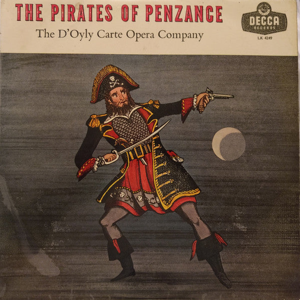 Gilbert & Sullivan / D'Oyly Carte Opera Company, Isidore Godfrey Conducting The New Symphony Orchestra Of London : The Pirates Of Penzance  (2xLP, Album, Mono)