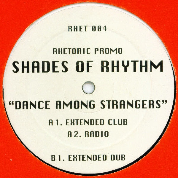 Shades Of Rhythm : Dance Among Strangers (12", Promo)