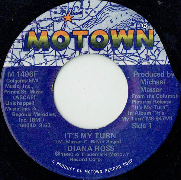 Diana Ross : It's My Turn (7")
