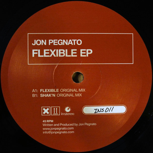 Jon Pegnato : Flexible EP (12", EP)