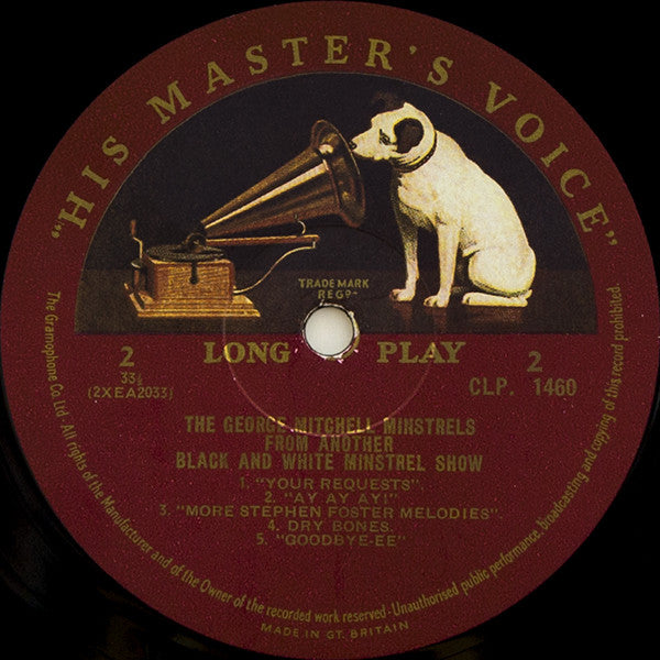 The George Mitchell Minstrels : Another Black And White Minstrel Show (LP, Album, Mono)