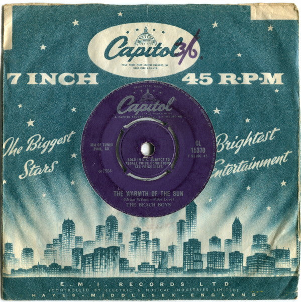 The Beach Boys : Dance, Dance, Dance (7", Single, Mono)