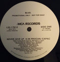 Boulevard : Never Give Up (12", Single, Promo)